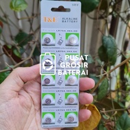 (1 SHEET) WHOLESALE PRICE DOMSEM T&E BATTERY HEARING AID LR754 LR 754 / AG5 AG 5 CHEAP ORIGINAL WATC