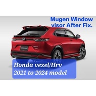 (SG Seller) * (MUGEN TYPE and Injection type ) * Honda Vezel/HRV RV model  2021-2023 window door visor.