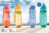 Promo Tupperware eco straw 750 ml botol minum dengan sedotan (1)