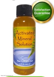 Master Mineral Solution 100 ml  CDS Activated solution  Chlorine dioxide Solution (water treatment )