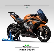 Striping Semifull Ninja 250 Fi Motif 54/ Sticker / Stiker / Stock Decals / Semifull / Decal / Stiker