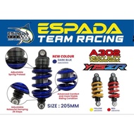 Y16 Y15ZR Y15 V1 / V2 LC135 v1/v2/v3/v4/v6 monoshock abosrber A302 Espada 203mm 205mm (Adjustable)