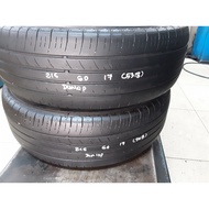 Used Tyre Secondhand Tayar DUNLOP ENASAVE EC300+ 215/60R17 50% Bunga Per 1pc