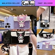 REAL-ME 5 5s 5i 6i 8 9 9i 9 Pro Plus 11 11 Pro 11 Pro Plus 5G kuromi wallet case