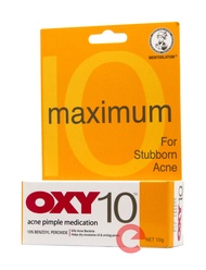 Oxy Acne Pimple Medication ( 5 / 10 / Cover ) (Size: 10g / 25g )