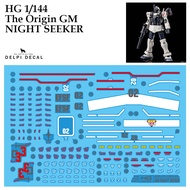 [DELPI DECAL] 360  HG1/144 THE ORIGIN GM NIGHT SEEKER WATER SLIDE DECAL