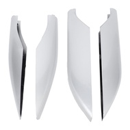 toltw 4pcs Roof Rail Rack Cover Plastic End Cap Replacement for Toyota Land Cruiser Prado FJ120 2002