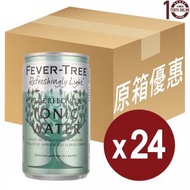 Fever Tree - Fever Tree 英國輕怡接骨木花湯力水 Light Elderflower Tonic Water (迷你罐裝) - 原箱 150毫升
