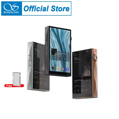 SHANLING M3 Plus HiFi Portable Music Player USB DAC AMP Open Android 13 Hi-Res Audio MP3 DSD512 PCM7
