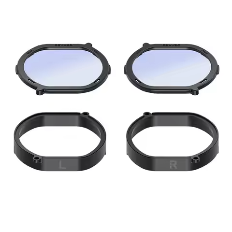 Professional Myopia Lens Black Magnetic Glasses Quick Disassemble Protection VR Prescription Lenses 