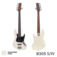 ⭐Korea Brand⭐ Hex® B305 5-String Jazz Bass กีตาร์เบส เบส 5 สาย 21 เฟรต เคลือบด้าน + แถมกระเป่า Delux