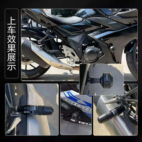 For HONDA CB190R CB190SS CB190X CBF190TR CBF190R CBF190L Motorcycle Frame Sliders Crash Pad Falling 