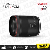 Canon RF 85mm F1.4 L VCM – Pro Portrait Lens (Canon MY Warranty)