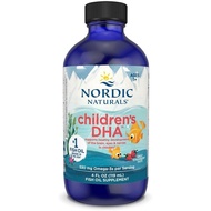 Nordic Naturals DHA Kanak-Kanak, Strawberi - 4 oz untuk Kanak-Kanak - 530 mg Omega-3 dengan EPA & DH