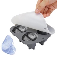 Food Grade Ice Hockey Mold Ice Maker, Whiskey Household Cube, Spherical Large Ice Silicone E2g3