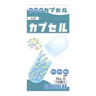 小林膠囊 食品用膠囊 100顆入（#0號）