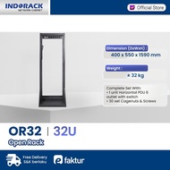 Indorack OR32 Open Rack 32U Rak Server Modem Switch Rack Server 19"