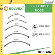 S7 - SOLVEX Flexible Hose Flexible Braided Steel Core EPDM Inner Hose 30cm 40cm 50cm 60cm US-HF1212