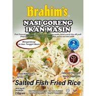 Brahim's Salted Fish Fried Ready-to-Eat Rice Nasi Goreng Ikan Masin Brahim Brahims Travel Food