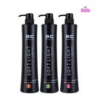 BC KERATIN SOFT LIGHT STEP 1 2 3  (BLACK) 800G