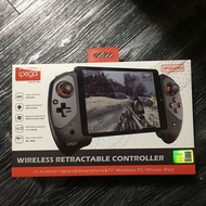 【Clearance】iPEGA PG-9083S Red Bat Bluetooth Gamepad Bluetooth 4.0 Sleek Touch 360 Degree rotation fo