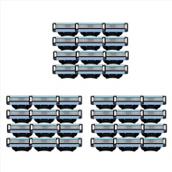 (LAWC) 60PCS Razor Blades Refills Manual Mach 3 Blades Refills for Gillette Mach 3 Mens Razor Blade