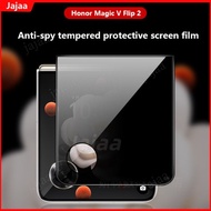 3D Curved Anti-spy Protective Glass For Honor Magic V Flip 2 5G 3D Curved Anti-spy Protective Glass 