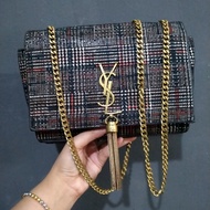 tas wanita selempang ysl branded second