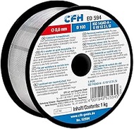 CFH Stainless Steel Welding Wire Diameter 0.8 mm ED 594-1 kg Spool, D 100, MIG/MAG Welding Wire for