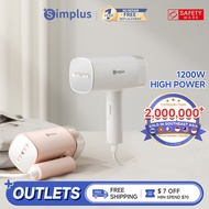 Simplus 1200W Handheld Iron Steam Garment Steamer Portable Ironing Machine 7-Hole Nozzles 160 ml Wat