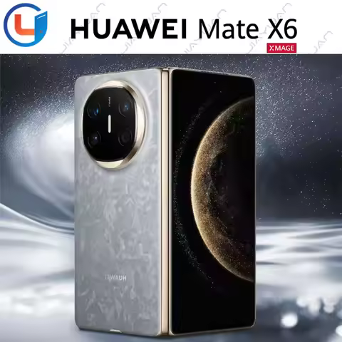 Original Huawei Mate X6 5G Foldable Phone 7.93 Inches Kunlun Glass 2 Folded Screen Kirin 9020 Harmon