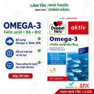 (Genuine) Doppelherz Omega 3 vision, heart and brain enhancing pills (Box of 30v)