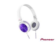 {藤井小舖} 日本 Pioneer SE-MJ522 繽紛多色 迷你耳罩式耳機 紫