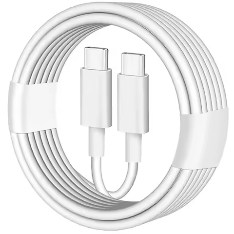 10-50Pcs 1M 2M Type C To Type C USB-C C-C C-L Cable Charger Cables