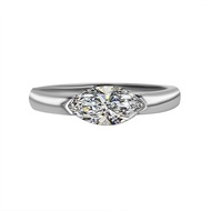 [#55]Elegant Marquise Cut Moissanite Ring In 925 Sterling Silver, Luxury Engagement & Anniversary Ba
