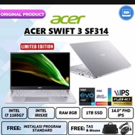 READY laptop acer swift 3