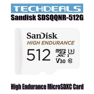 Sandisk SDSQQNR-512G High Endurance MicroSDXC Card