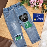 3 yrs Kids Boys preloved Long Jeans Pants {BJ100} size 100 (Clothes - summer wear) 儿童二手服装 Budak pakaian (BUNDLE Japan) (value price , borong murah)