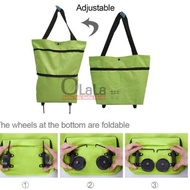 &lt; Trolley Bag Shopping Cart Trolley Bag Folding Shopping Bag Multipurpose Wheel Foldable Shopping Trolley BagB1122 NEW 3681