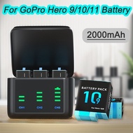 o95iv4 Gopro Hero 10 Battery Compatibility Charge Gopro 10 Battery - Gopro Hero 9 10 11 - Aliexpress