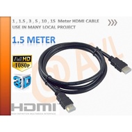HDMI Cable 2k , Ver 1.4 , 1 meter , local Stock , FAST DELIVERY , AVL - HDMI Cable