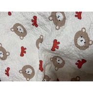65cm super smooth and cool baby bear shrug fabric for making baby dresses size 1m5(B8)