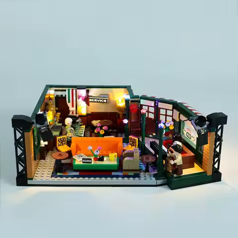 LED Light for LEGO Friends Central Perk Apartments Ideas 21319 Building Blocks Not Include Model Onl
