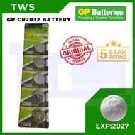 ORI 5PCS GENUINE GP Lithium Battery 3V (CR2016,2025,2032)