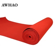 [AWHAO] SiaBiced Red Carpet Aisle Runner Rug Polyester Celebration Runner Nonslip DIY Cloth Decorati