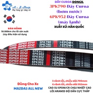 DONGIL BELT COMBO – MAZDA3 3PK790 (water pump) + 6PK952 (air conditioner) OEM code: P51F15909