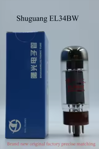 ShuGuang EL34-B Vacuum Tube Replaces 6CA7 EL34B 6P3P 5881 6550 KT88 EL34M EL34 Tube Amplifier HIFI A