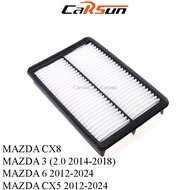 (C239) Car Engine Air Filter for Mazda CX5 (12-24), Mazda 6 (12-24), Mazda 3 (2.0, 14-19), Mazda CX8