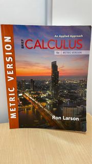 Larson 微積分 Brief Calculus An Applied Approach 10/E Ron Larson