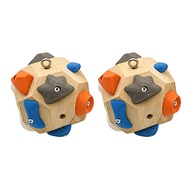 1/2Sets Handcrafted Boulder Block Precision Strength Climbing Training Boulder Ball Stress Relief Cl